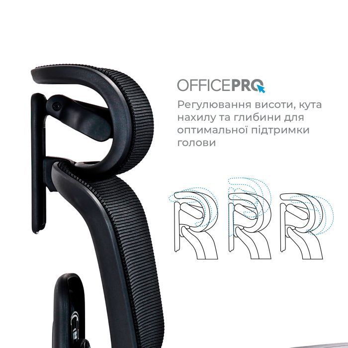 Офісне крісло OfficePro Vionis, OC133G (OC133G) зображення 14
