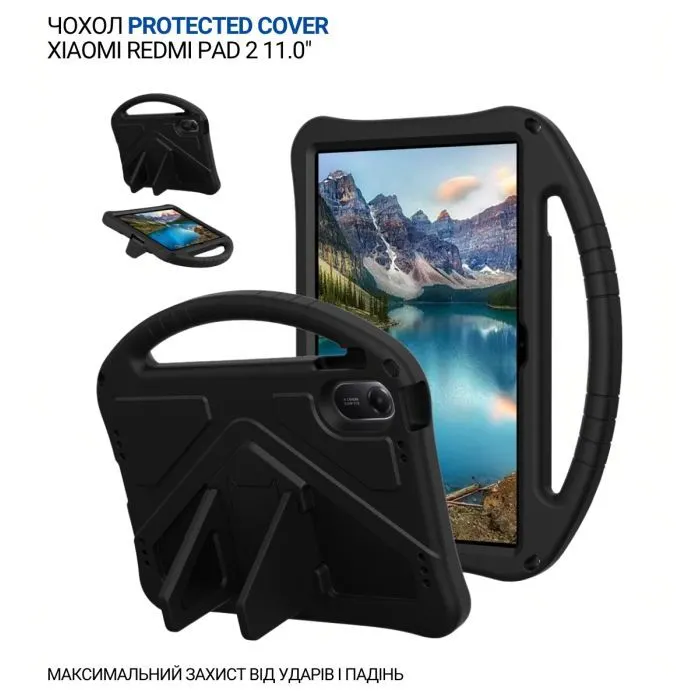 Чохол до планшета BeCover Protected Cover Xiaomi Redmi Pad 2 11.0" Black (715856)