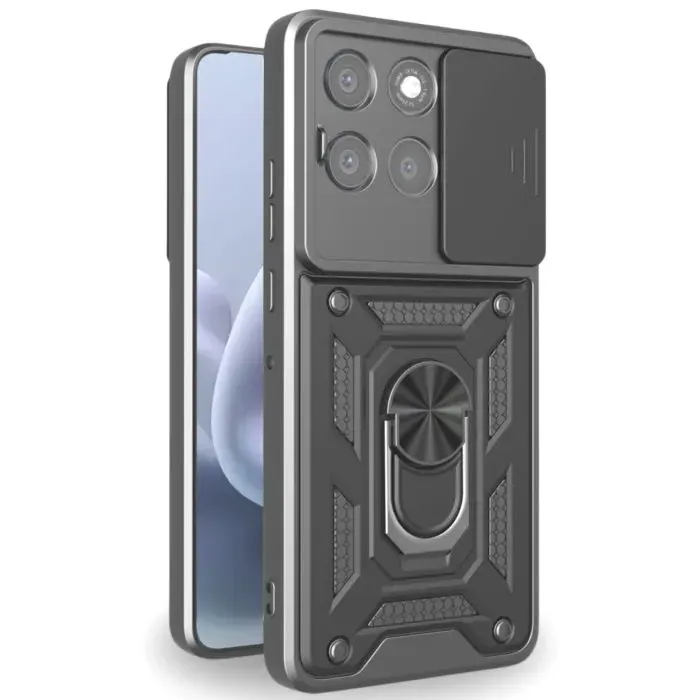 Чохол до мобільного телефона BeCover Military Motorola Moto G86 Power Black (716111)