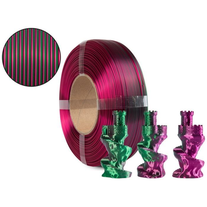 Пластик для 3D-принтера Spectrum PLA Magic Silk ReFill 1.75mm 1kg Fire & Ice (81427) изображение 3