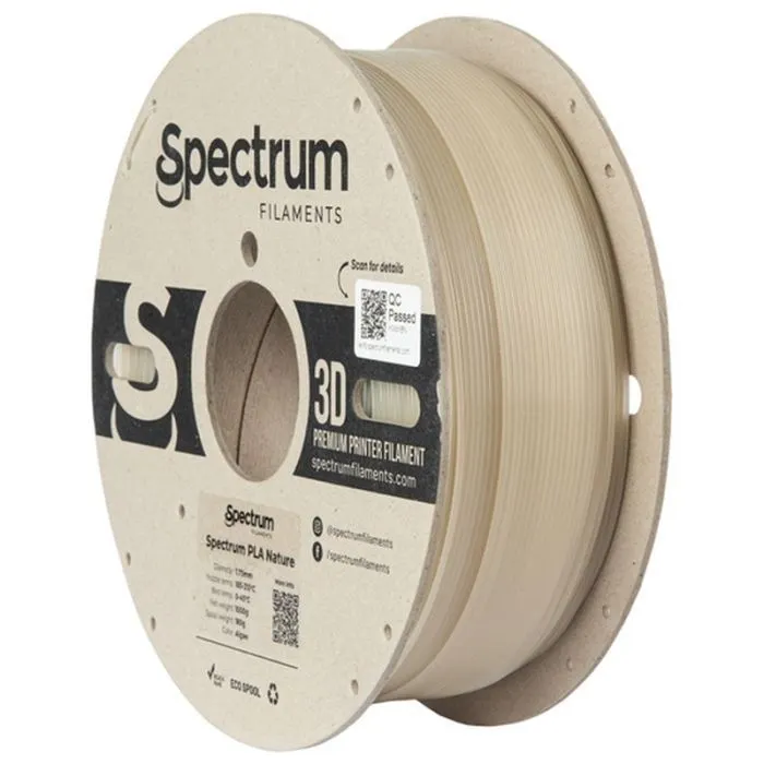 Пластик для 3D-принтера Spectrum PLA Nature 1.75mm 1kg Beige, ALGAE (80932)