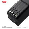 Батарея універсальна XO 50000mAh, PD/20W, QC/22,5W, Lamp, black (XO-PR286-BK) зображення 3