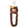 Мягкая игрушка Tangle с кольцом diudiu baby Furry Bear Cocoa Brownie (HWTANGLE02D01-BD01)