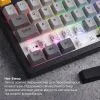 Клавиатура Ajazz AK820 V2 Coconut Flake Switch Wireless/Bluetooth/USB UA Black/Gray/Yellow (AK820-V2-CF-BGY) изображение 13