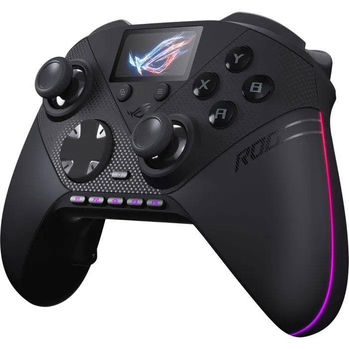 Геймпад ASUS ROG Raikiri II Pro, USB-A/BT/WL, чорний (90MP05A0-BDUA00) зображення 2