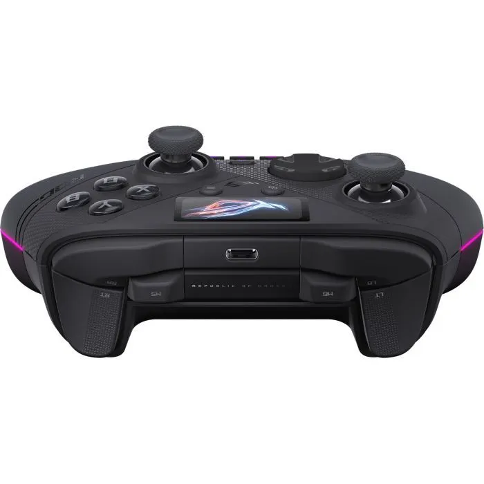 Геймпад ASUS ROG Raikiri II Pro, USB-A/BT/WL, чорний (90MP05A0-BDUA00) зображення 3