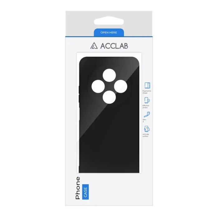 Чохол до мобільного телефона ACCLAB Silicone Xiaomi Redmi 14C 4G Black (1283126617133) зображення 2