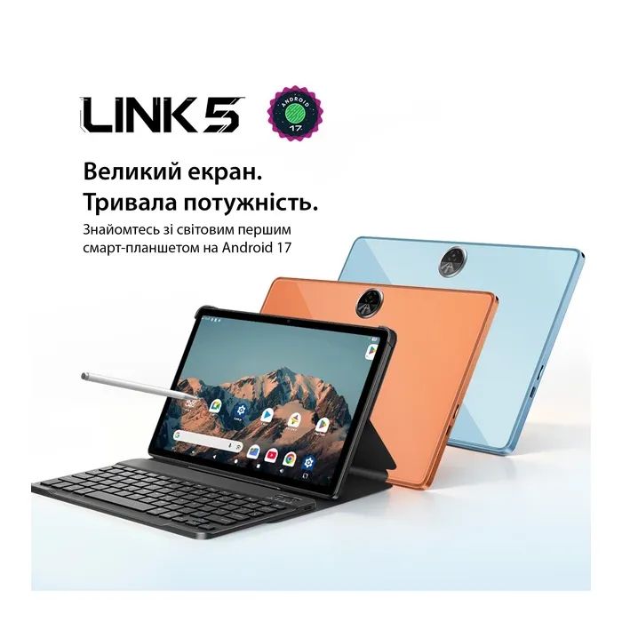 Планшет Blackview Tab Link 5 SET 11" 8/128GB/ Wi-Fi Ocean Blue (6931548330950) зображення 5