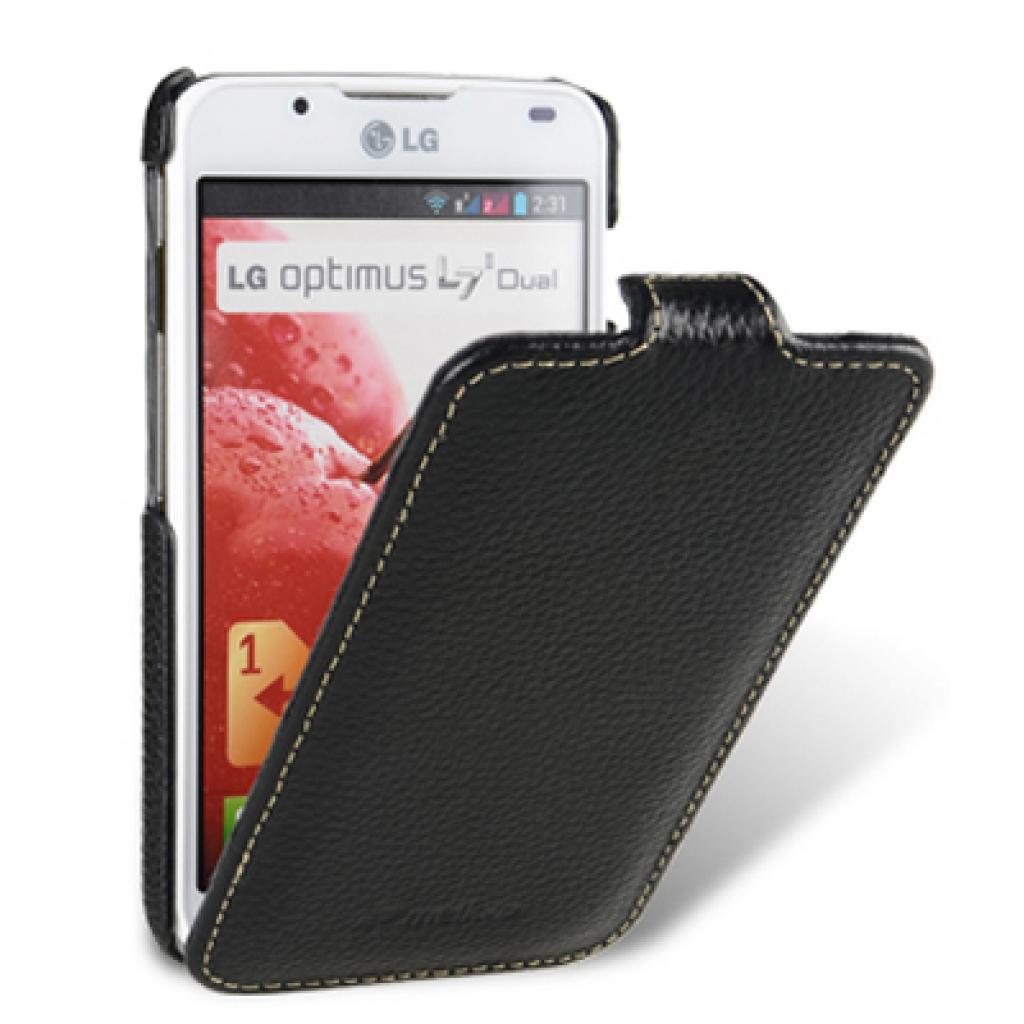 Чохол до мобільного телефона Melkco для LG P715 Optimus L7 II Dual black (LGP715LCJT1BKLC)