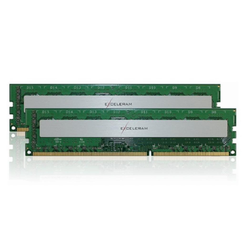 Модуль памяти для компьютера DDR3 8GB (2x4GB) 1600 MHz Silver Peewee eXceleram (E30165A)