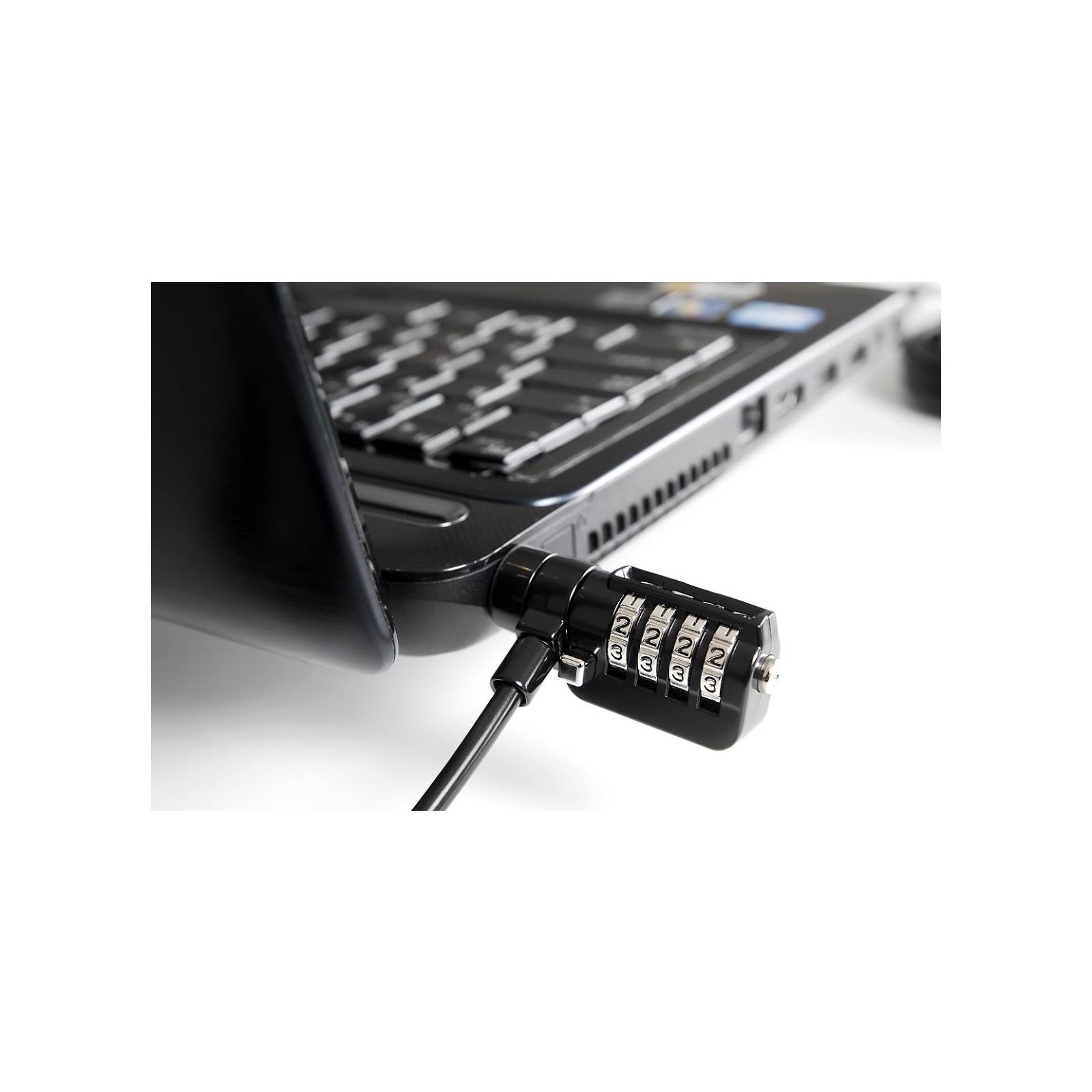 Тросик із замком до ноутбука Grand-X Notebook Number Lock GXL-01 (GXL-01) зображення 3