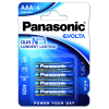 Батарейка Panasonic LR03 PANASONIC Evolta * 4 (LR03EGE/4BP)