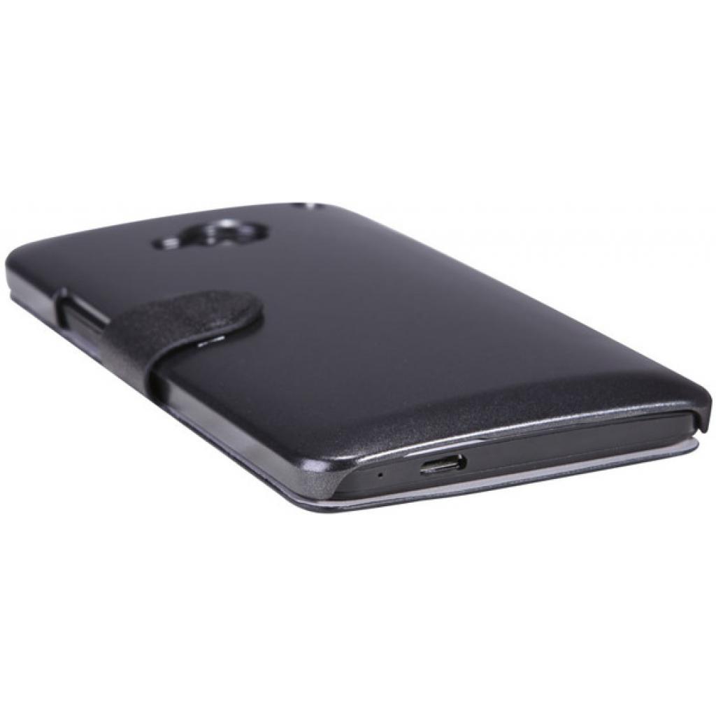 Чохол до мобільного телефона Nillkin для HTC ONE/M7- Fresh/ Leather/Black (6065681) зображення 3