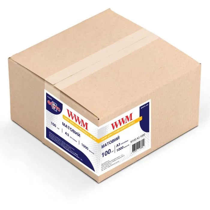 Фотобумага WWM A3 (M100.A3.1000) изображение 2