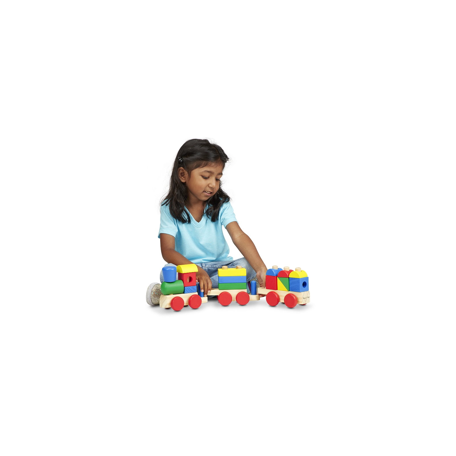 Розвиваюча іграшка Melissa&Doug Поезд из кубиков (MD572) зображення 3