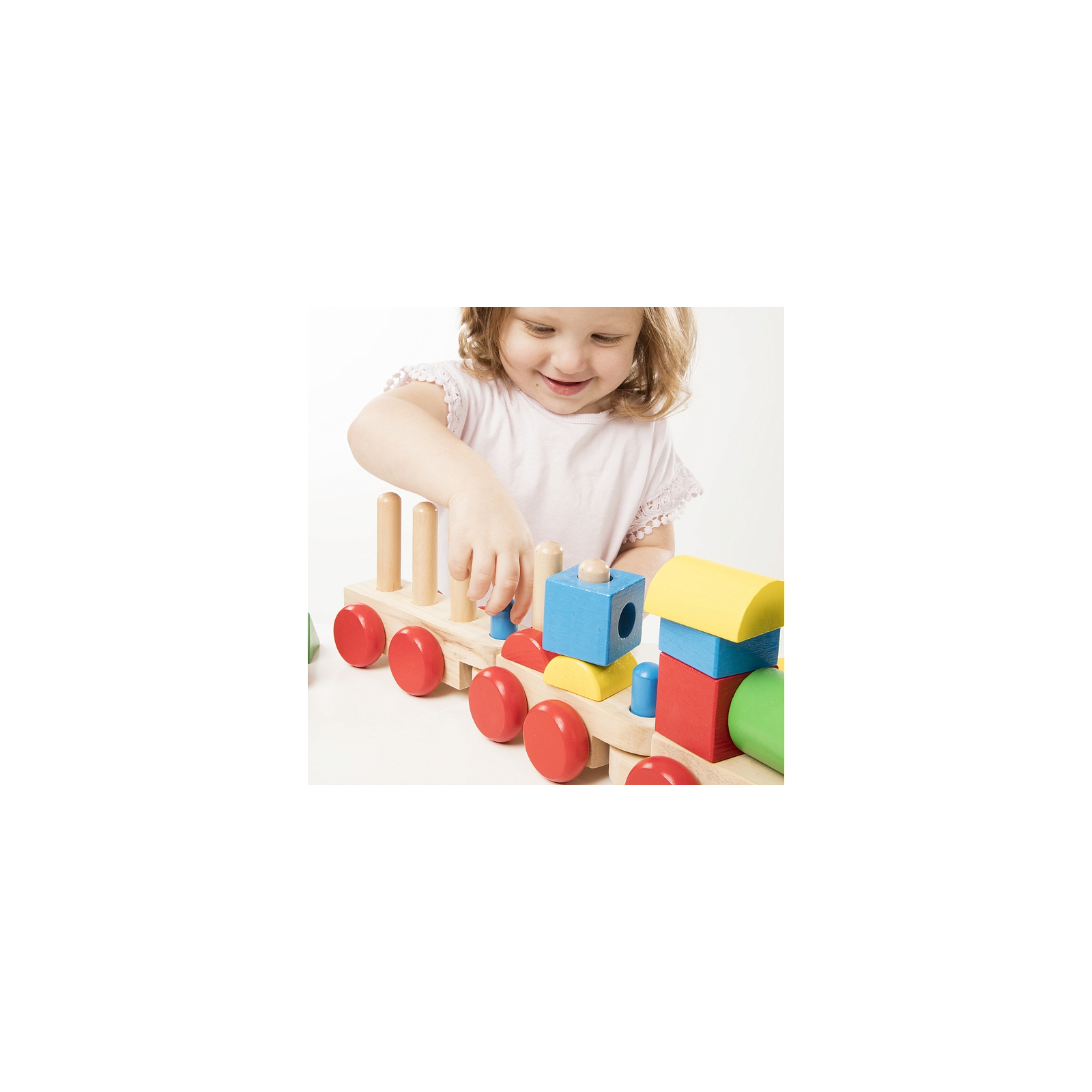 Розвиваюча іграшка Melissa&Doug Поезд из кубиков (MD572) зображення 4
