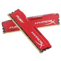 Модуль памяти для компьютера DDR3 16Gb (2x8GB) 1866 MHz HyperX Fury Red Kingston Fury (ex.HyperX) (HX318C10FRK2/16) изображение 5