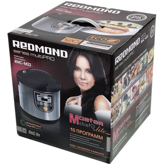 Мультиварка Redmond RMC-M22 Black изображение 6