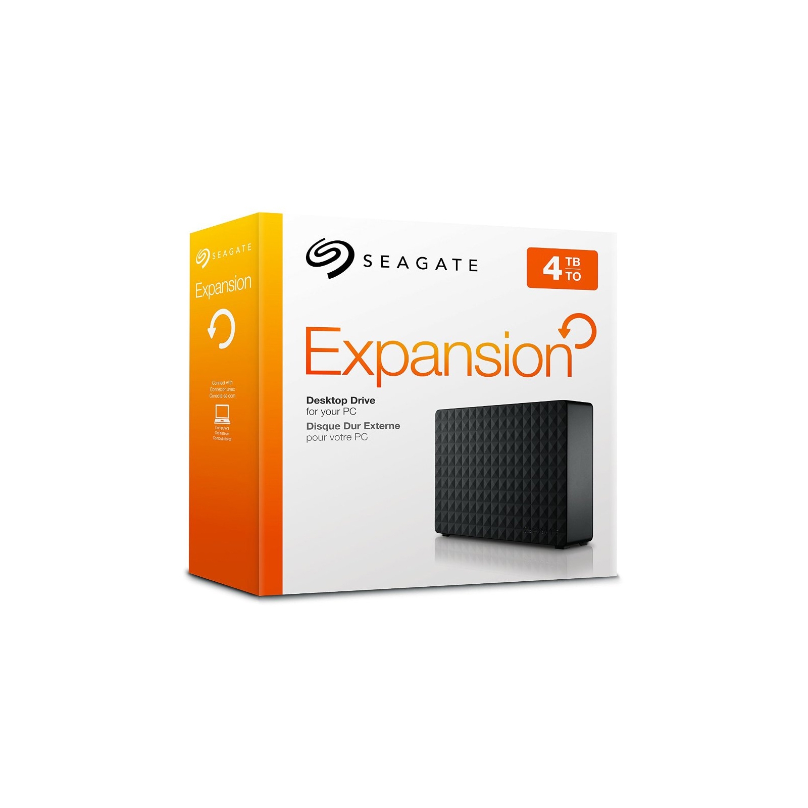 Зовнішній жорсткий диск 3.5" 8TB Expansion Desktop Seagate (STEB8000402) зображення 6