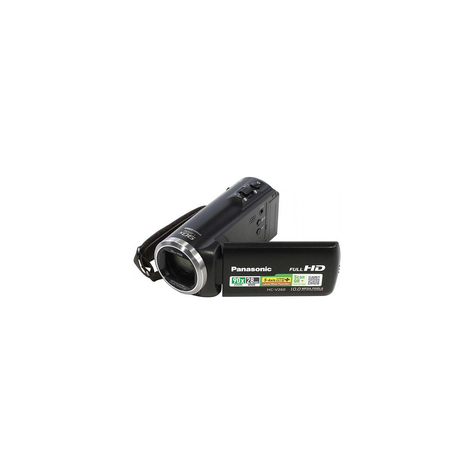 Цифровая видеокамера Panasonic HC-V260 Black (HC-V260EE-K) изображение 4