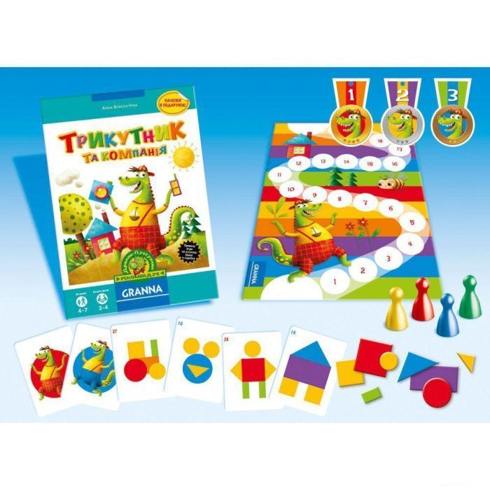 Настольная игра Granna Треугольник и компания (82470) изображение 2