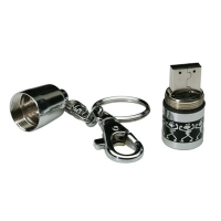 USB флеш накопитель Pretec 64GB i-Disk BulletProof USB 3.0 (B3U64G-CB) изображение 2