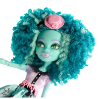 Кукла Monster High Хани Свомп из м/ф Страх, камера, мотор (BLX17-2) изображение 3