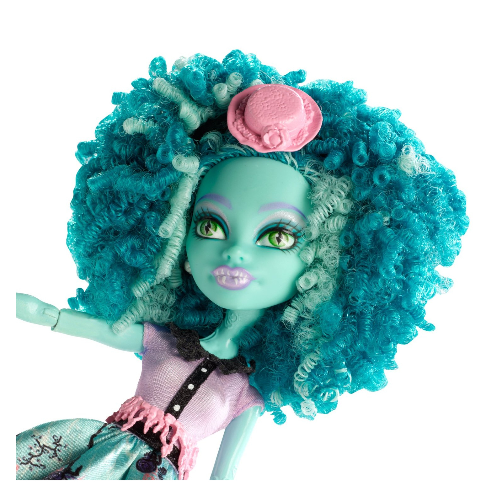 Кукла Monster High Хани Свомп из м/ф Страх, камера, мотор (BLX17-2) изображение 3