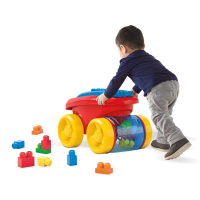 Конструктор Mega Bloks Тележка-каталка Собираем кубики (CNG23) изображение 5
