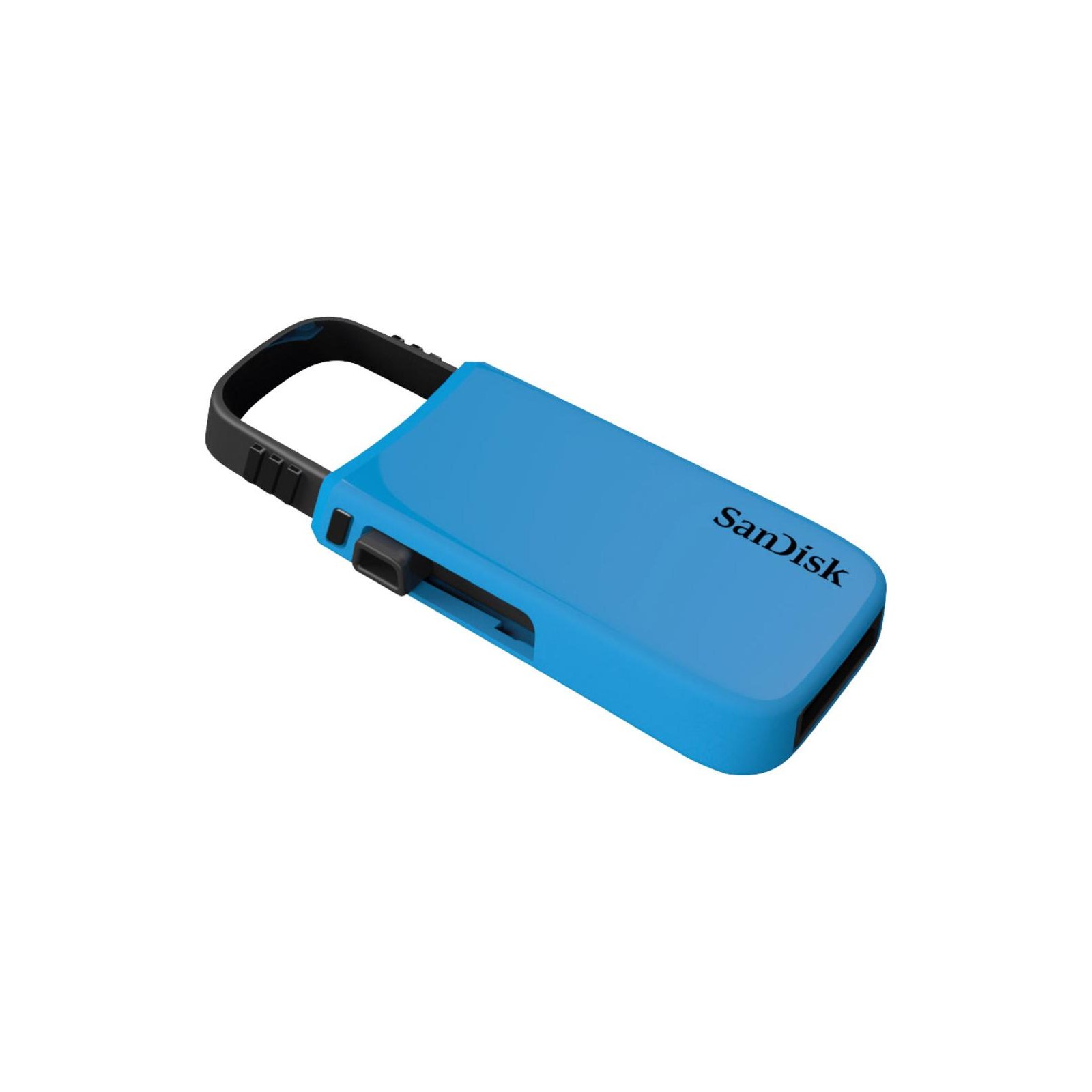 USB флеш накопичувач SanDisk 32GB Cruzer U Blue USB 2.0 (SDCZ59-032G-B35BZ) зображення 2