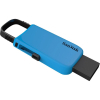USB флеш накопичувач SanDisk 32GB Cruzer U Blue USB 2.0 (SDCZ59-032G-B35BZ) зображення 3