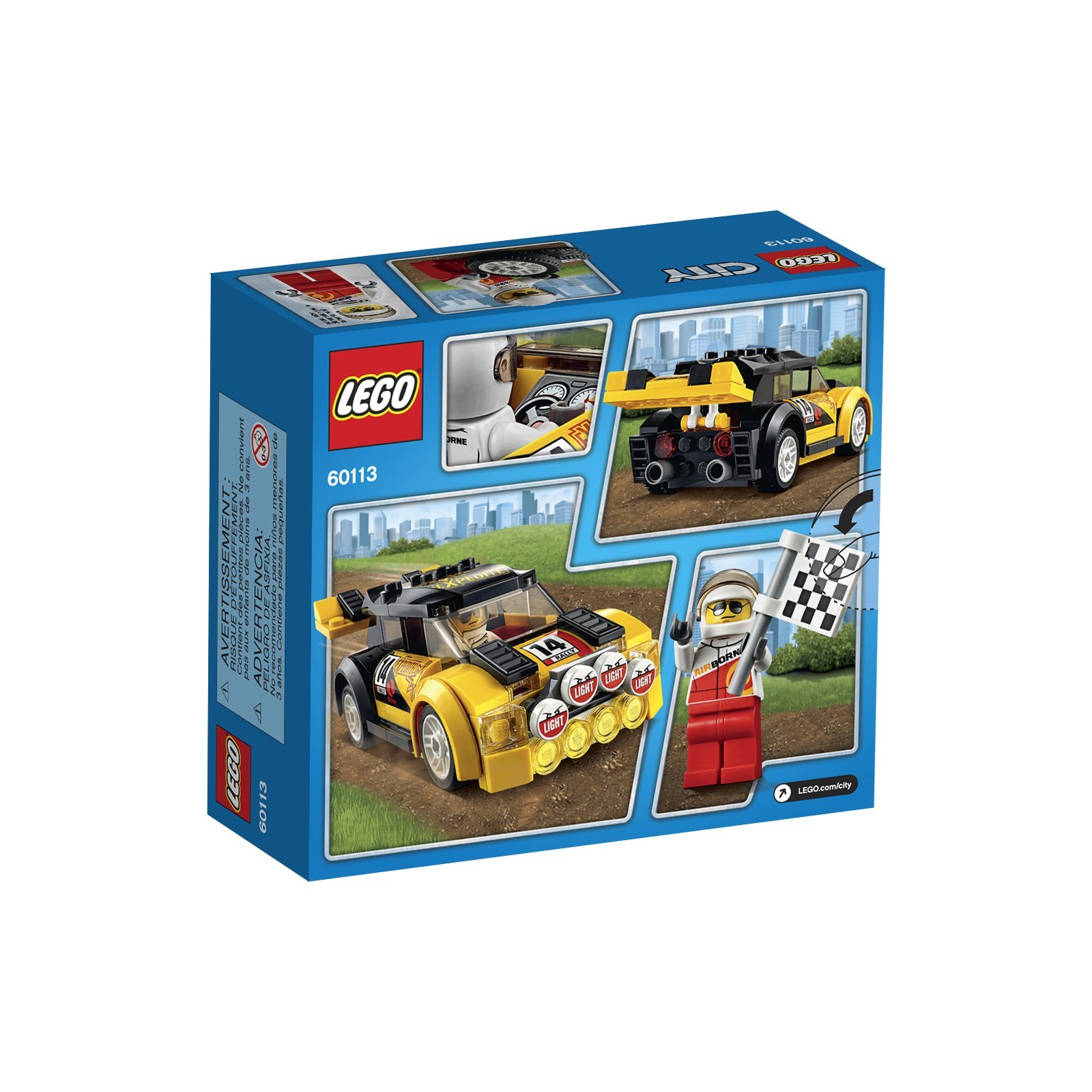 Конструктор LEGO City Great Vehicles Гоночный автомобиль (60113) зображення 12