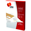 Этикетка самоклеящаяся UNI 830211