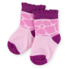 Шкарпетки дитячі Luvable Friends 3 пари кольорові, для дівчаток (23129.0-6 F) зображення 4