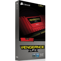 Модуль памяти для компьютера DDR4 4GB 2400 MHz Vengeance LPX Red Corsair (CMK4GX4M1A2400C14R) изображение 4