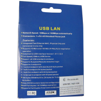 Переходник USB To RJ45 Lan Ethernet Dynamode (USB-NIC-1427-100) изображение 4