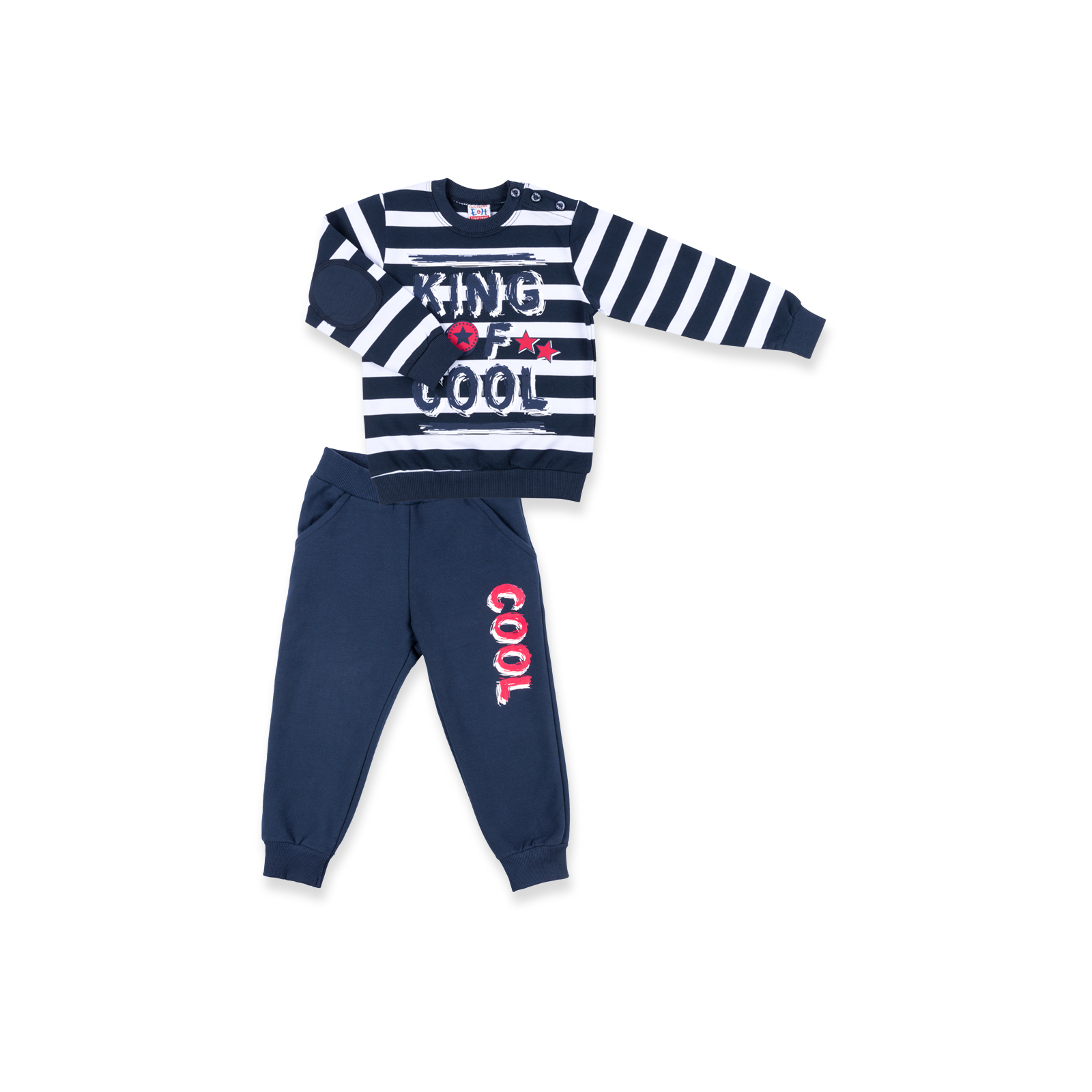 Набір дитячого одягу Breeze "KING OF COOL" (8632-98B-blue)