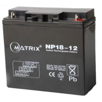 Фото - Батарея для ДБЖ Matrix Батарея до ДБЖ  12V 18AH  NP18-12 (NP18-12)