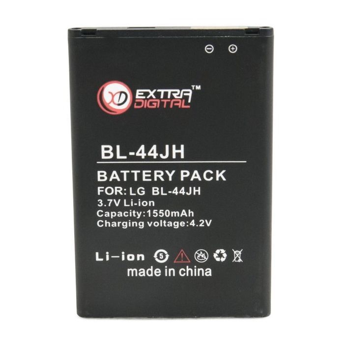 Акумуляторна батарея Extradigital LG Optimus L7 / BL-44JH (1550 mAh) (BML6243)