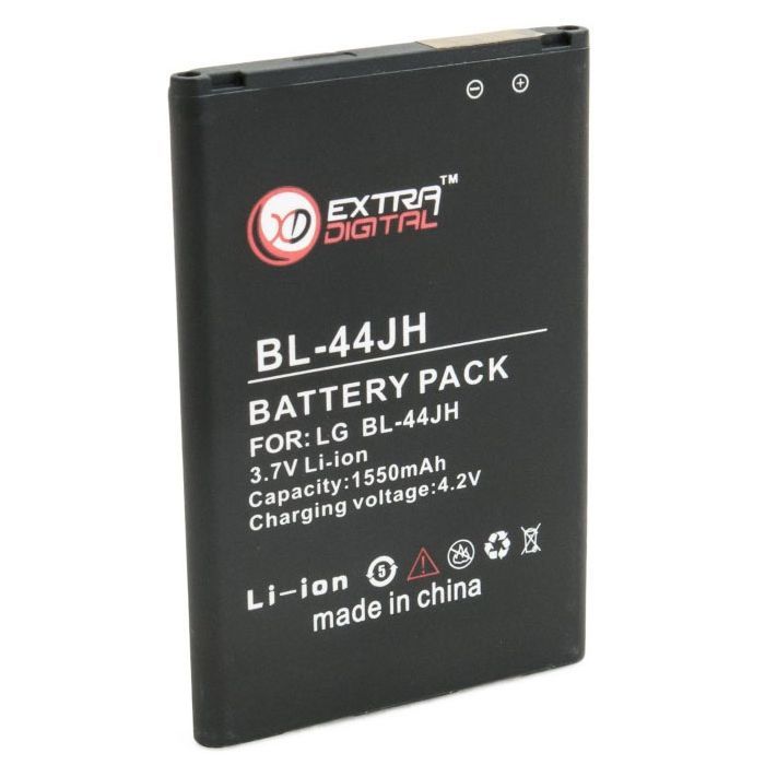 Акумуляторна батарея Extradigital LG Optimus L7 / BL-44JH (1550 mAh) (BML6243) зображення 2
