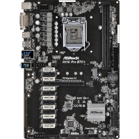 Материнская плата ASRock H110 PRO BTC+ изображение 2