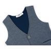 Жилет детский Breeze трикотажный с кармашками (10568-74B-blue) изображение 3