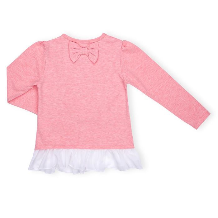 Кофта дитяча Breeze із зіркою і оборкою (10536-116G-pink) зображення 2