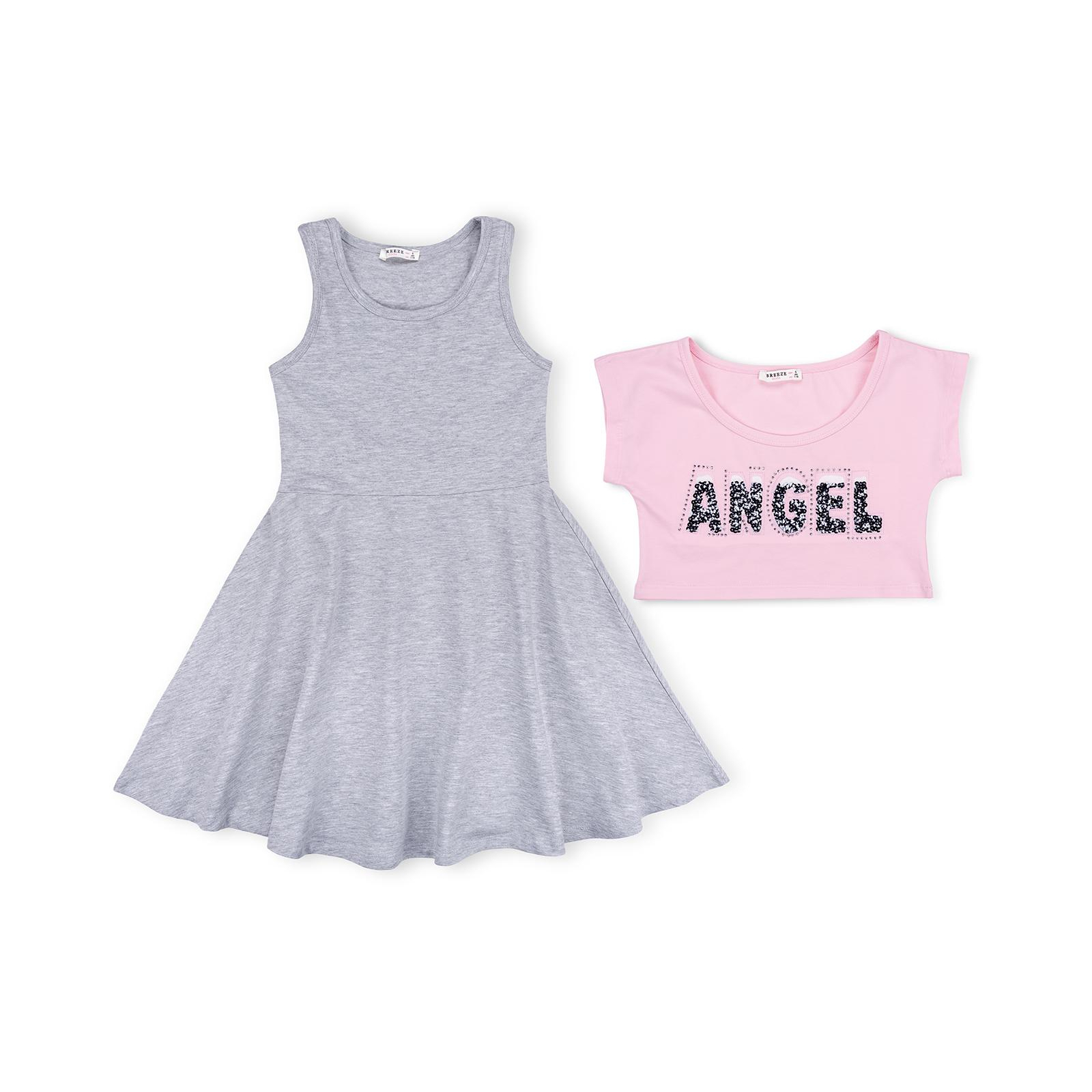 Платье Breeze с топом "ANGEL" (10254-116G-pink)