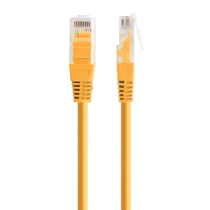 Патч-корд Vinga UTPCat5e 10.0 m CCA (VCPPCCCS10Y) зображення 2