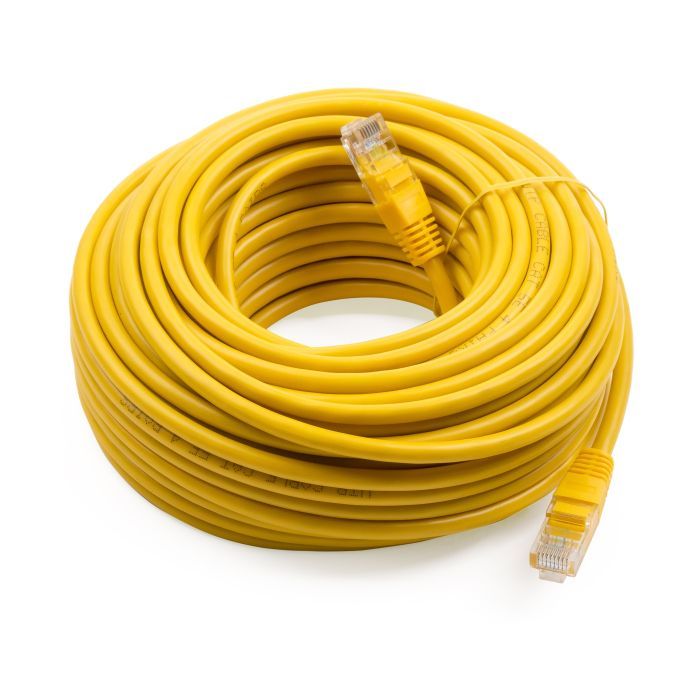 Патч-корд Vinga UTPCat5e 10.0 m CCA (VCPPCCCS10Y) зображення 3
