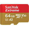 Карта памяти SanDisk 64GB microSDXC class 10 UHS-I U3 Extreme V30 (SDSQXA2-064G-GN6MA)