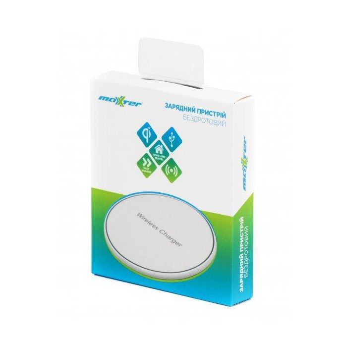 Зарядний пристрій Maxxter Wireless Fast Charge (M-QIF-03) зображення 2