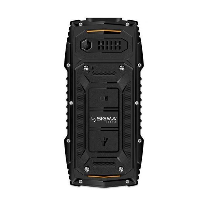 Мобильный телефон Sigma X-treme AZ68 Black Orange (4827798374917) изображение 2