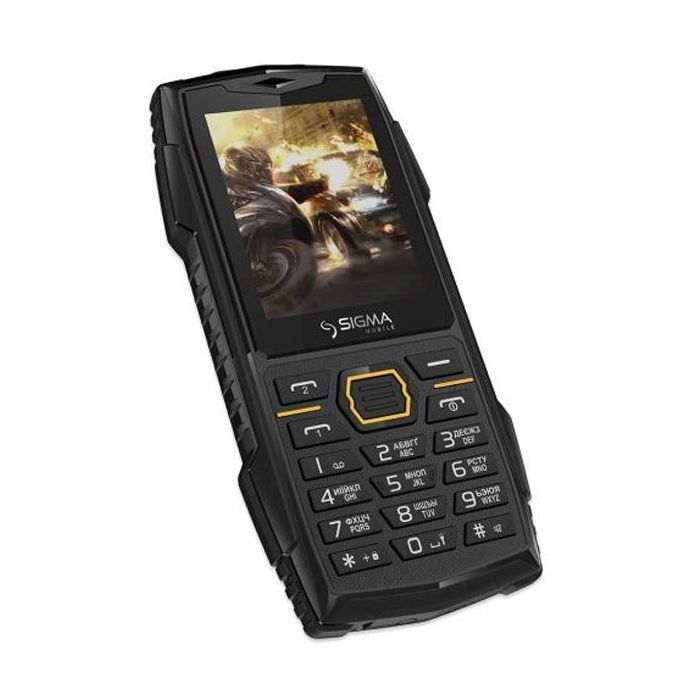 Мобильный телефон Sigma X-treme AZ68 Black Orange (4827798374917) изображение 7